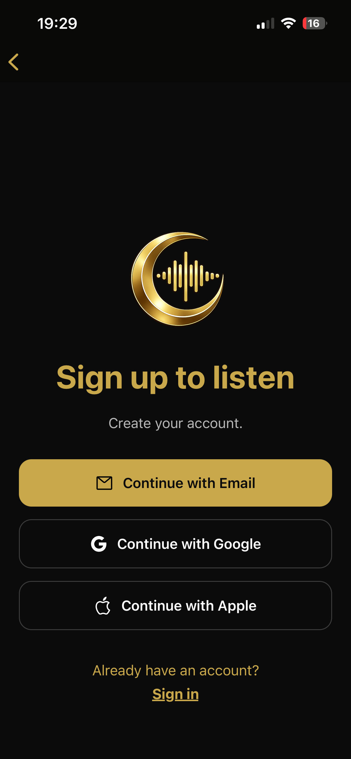 Qasid app screenshot 2